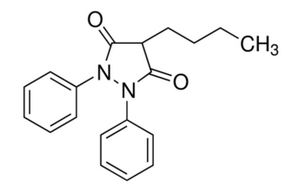 image de la molécule Phenylbutazone