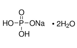 image de la molécule Phosphate de sodium monobasique dihydrate
