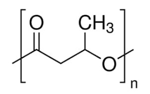image de la molécule Poly[(R)-3-hydroxybutyric acid]
