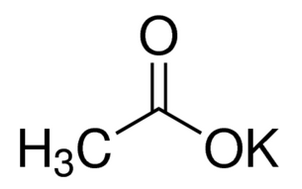 image de la molécule Potassium acetate