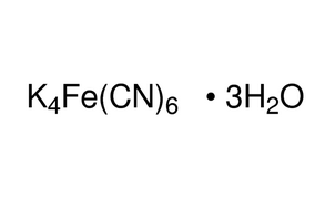 image de la molécule Potassium hexacyanoferrate(II) trihydrate