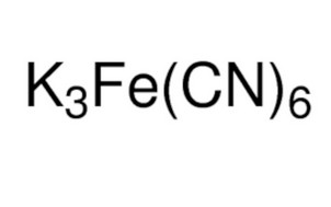image de la molécule Potassium hexacyanoferrate(III)