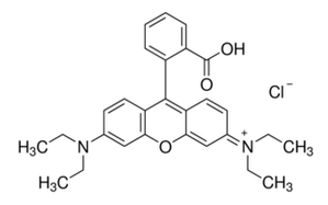image de la molécule Rhodamine B