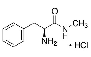 image de la molécule (S)-(+)-2-Amino-N-methyl-3-phenyl-propionamide hydrochloride