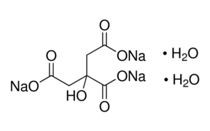 image de la molécule Sodium Citrate