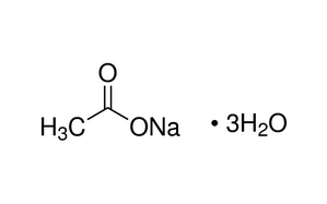image de la molécule Sodium acetate trihydrate