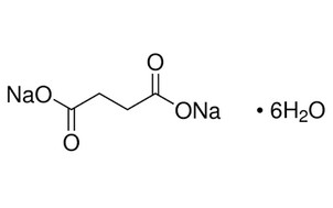 image de la molécule Sodium succinate dibasic hexahydrate