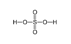 image de la molécule Sulfuric acid