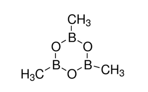 image de la molécule Trimethoxyboroxine