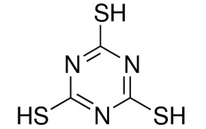image de la molécule Trithiocyanuric acid