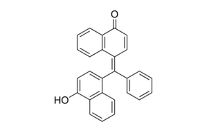 image de la molécule α-Naphtholbenzein