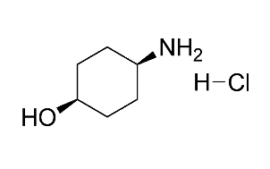 image de la molécule cis-4-aminocyclohexan-1-ol hydrochloride