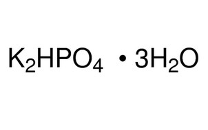 image de la molécule di-Potassium hydrogen phosphate trihydrate