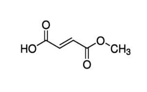 image de la molécule mono-Methyl fumarate